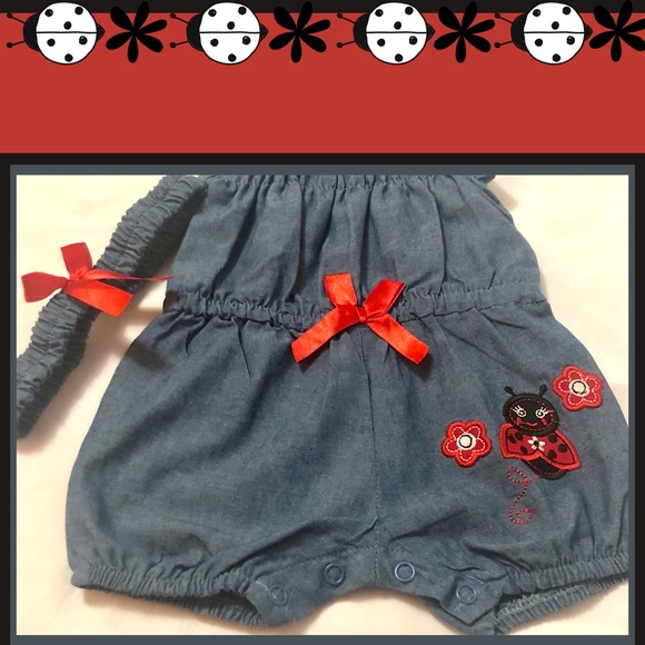 DDG Darling 2-Pc Ladybug Outfit NWT - Picture 4 of 7